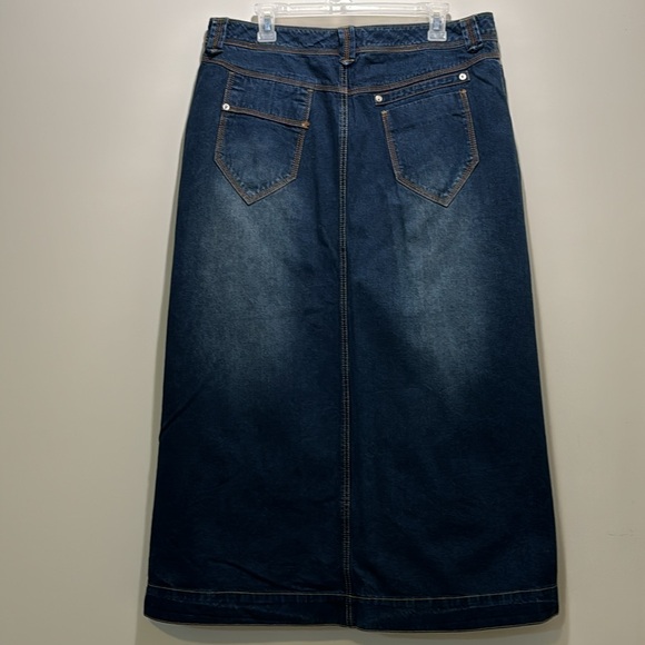 Metrostyle Denim Skirt Size 16 - Picture 2 of 4